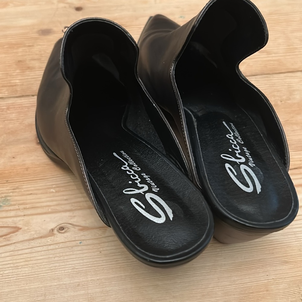 Bronz Leather mules - Picture 4 of 6